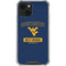 West Virginia University Mountaineers Logo iPhone 14 Plus Clear Case