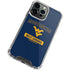 West Virginia University Mountaineers Logo iPhone 15 Pro Clear Case