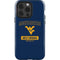 West Virginia University Mountaineers Logo iPhone 14 Pro Impact Case