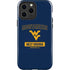 West Virginia University Mountaineers Logo iPhone 15 Pro Max Impact Case