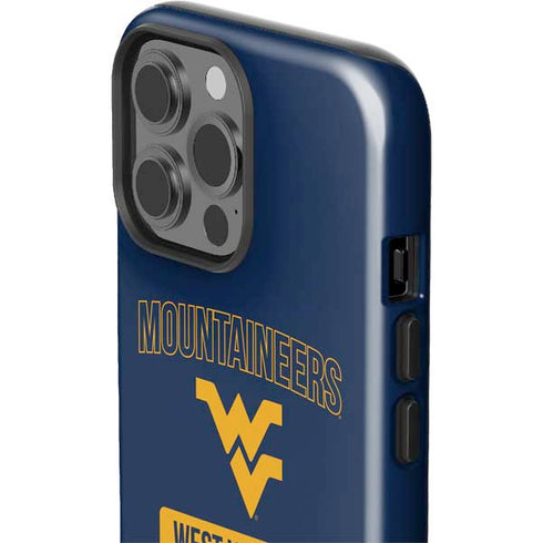 West Virginia University Mountaineers Logo iPhone 15 Pro Max Impact Case