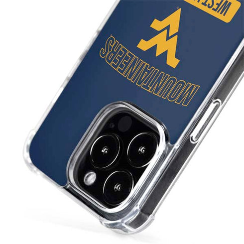 West Virginia University Mountaineers Logo iPhone 15 Pro Max MagSafe Case