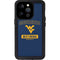 West Virginia University Mountaineers Logo iPhone 14 Pro Waterproof Case