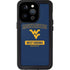 West Virginia University Mountaineers Logo iPhone 14 Pro Waterproof Case