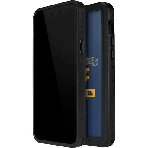 West Virginia University Mountaineers Logo iPhone 14 Pro Waterproof Case