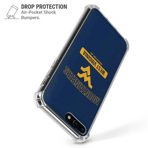 West Virginia University Mountaineers Logo iPhone 7/8 Plus Clear Case