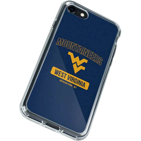 West Virginia University Mountaineers Logo iPhone SE (2nd & 3rd Gen) Clear Case