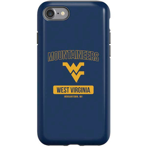 West Virginia University Mountaineers Logo iPhone SE (2nd & 3rd Gen) Pro Case