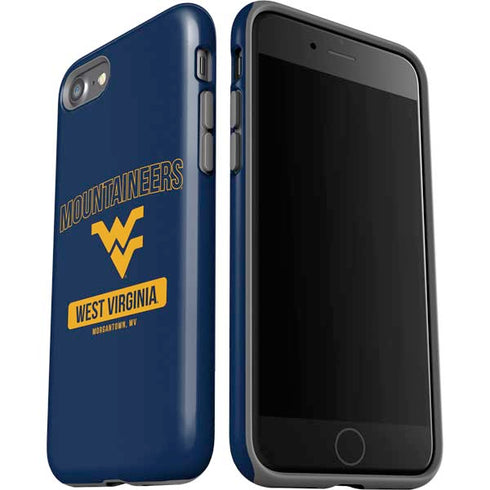 West Virginia University Mountaineers Logo iPhone SE (2nd & 3rd Gen) Pro Case