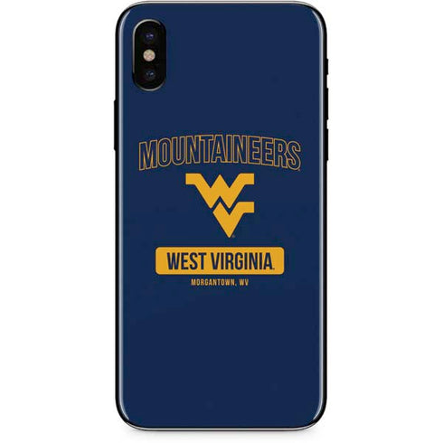 West Virginia University Mountaineers Logo iPhone X Skin