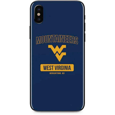 West Virginia University Mountaineers Logo iPhone XS Skin