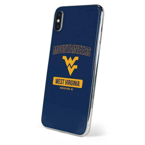 West Virginia University Mountaineers Logo iPhone XS Skin