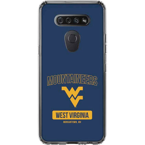 West Virginia University Mountaineers Logo LG K51/Q51 Clear Case