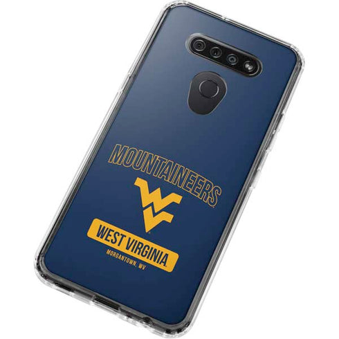 West Virginia University Mountaineers Logo LG K51/Q51 Clear Case
