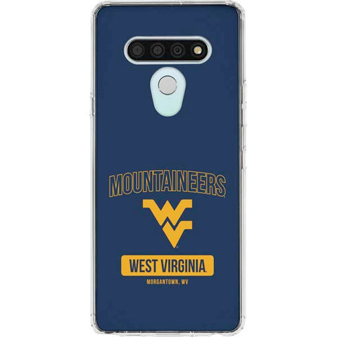 West Virginia University Mountaineers Logo LG Stylo 6 Clear Case