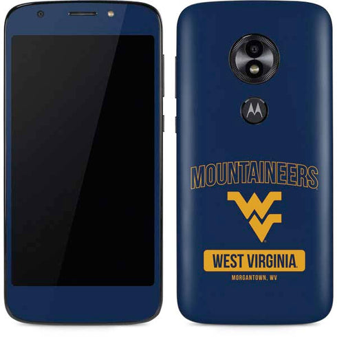 West Virginia University Mountaineers Logo Moto E5 Play Skin