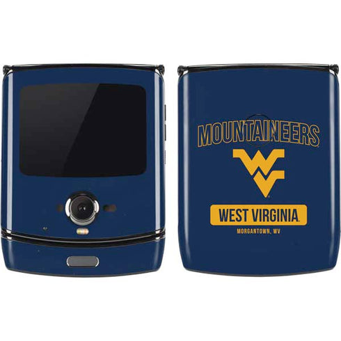 West Virginia University Mountaineers Logo Motorola RAZR Skin
