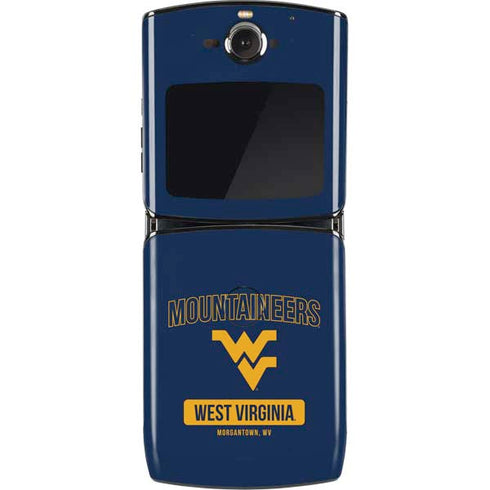 West Virginia University Mountaineers Logo Motorola RAZR Skin