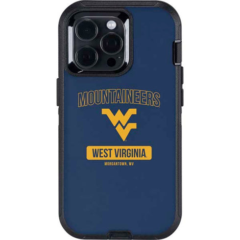 West Virginia University Mountaineers Logo Otterbox Defender iPhone Skin