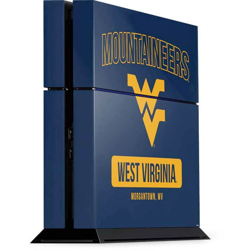 West Virginia University Mountaineers Logo PS4 Console Skin
