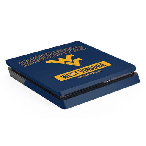 West Virginia University Mountaineers Logo PS4 Slim Skin