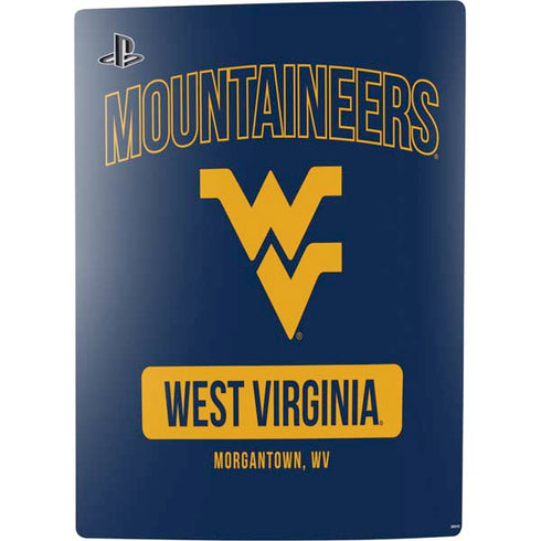 West Virginia University Mountaineers Logo PS5 Console Skin