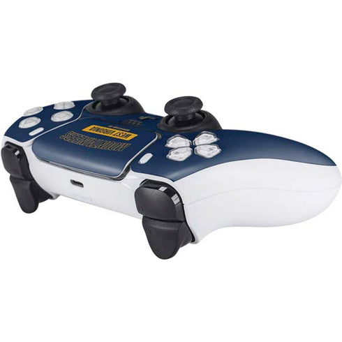West Virginia University Mountaineers Logo PS5 Controller Skin