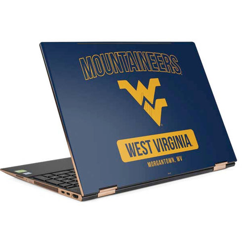West Virginia University Mountaineers Logo HP Spectre Skin