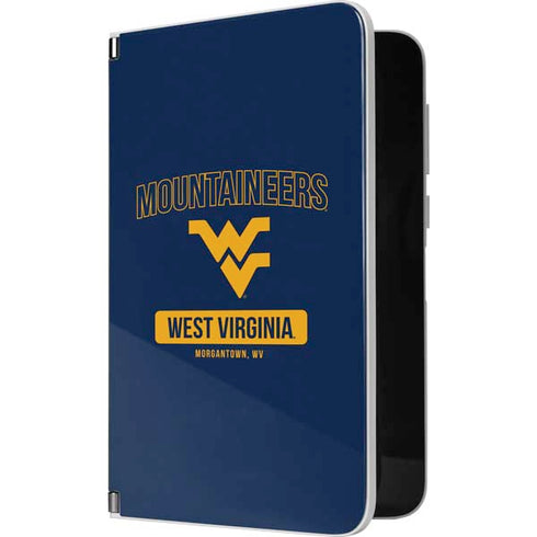 West Virginia University Mountaineers Logo Surface Duo Skin