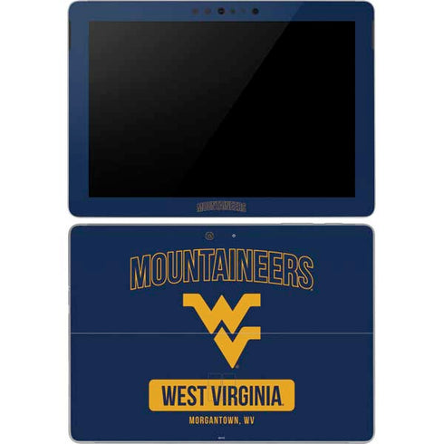 West Virginia University Mountaineers Logo Surface Go Skin
