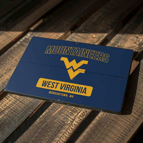 West Virginia University Mountaineers Logo Surface Pro 7 Skin