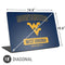 West Virginia University Mountaineers Logo Universal Laptop 18in (14.6 x 10.6in) Skin