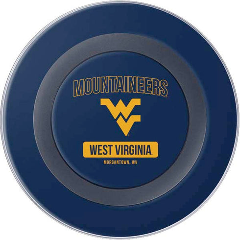 West Virginia University Mountaineers Logo Wireless Charger Skin