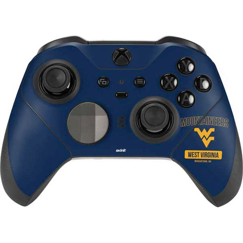 West Virginia University Mountaineers Logo Xbox Elite Wireless Controller Series 2 Skin