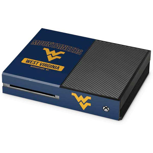 West Virginia University Mountaineers Logo Xbox One Console Skin