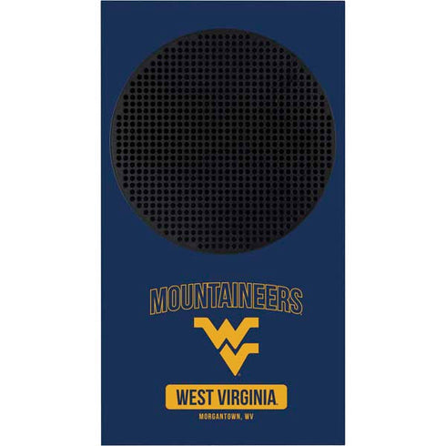 West Virginia University Mountaineers Logo Xbox Series S Bundle Skin