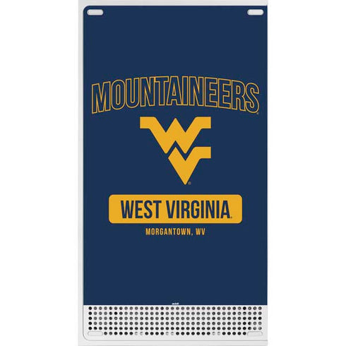 West Virginia University Mountaineers Logo Xbox Series S Bundle Skin