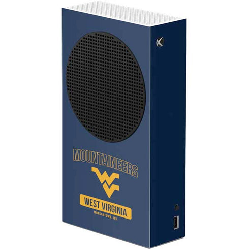 West Virginia University Mountaineers Logo Xbox Series S Console Skin