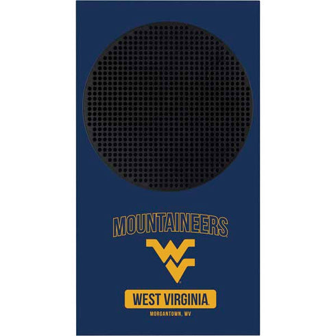 West Virginia University Mountaineers Logo Xbox Series S Console Skin