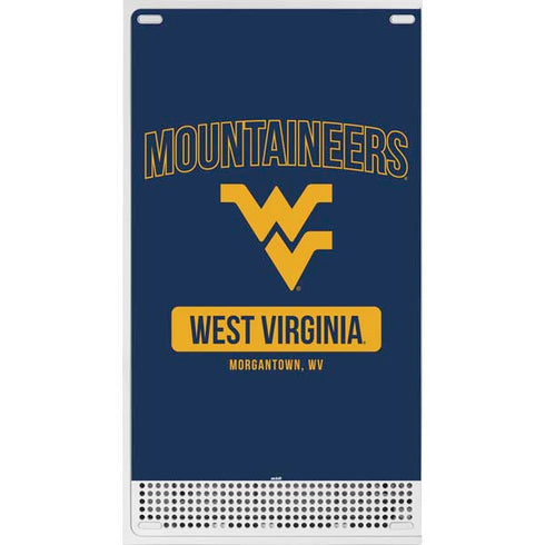 West Virginia University Mountaineers Logo Xbox Series S Console Skin