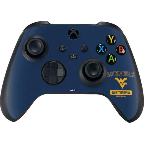 West Virginia University Mountaineers Logo Xbox Series X Controller Skin