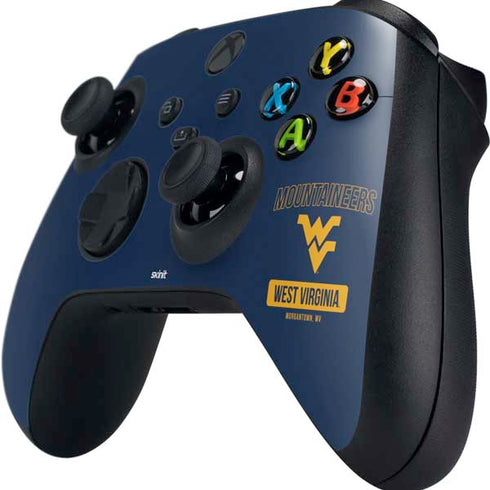 West Virginia University Mountaineers Logo Xbox Series X Controller Skin