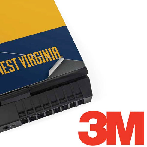 West Virginia University WV Yello split Dell Alienware Skin