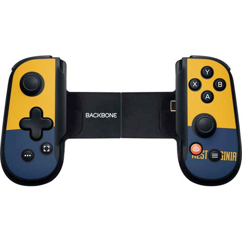 West Virginia University WV Yello split Backbone One for iPhone Game Controller Skin
