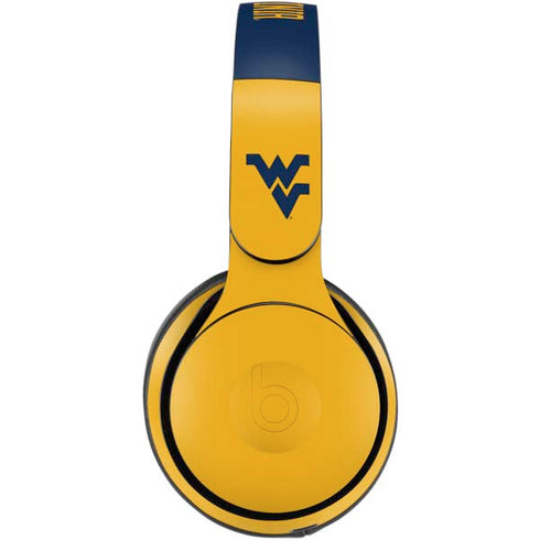 West Virginia University WV Yello split Beats Solo Pro Skin