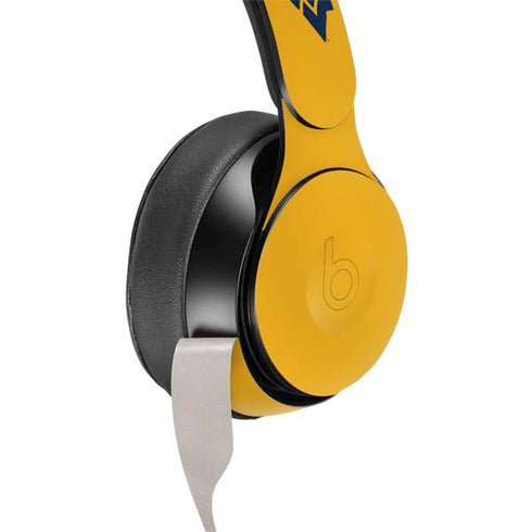 West Virginia University WV Yello split Beats Solo Pro Skin