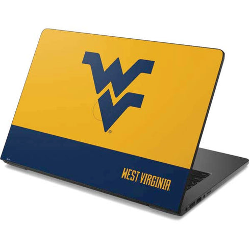 West Virginia University WV Yello split Dell Chromebook Skin