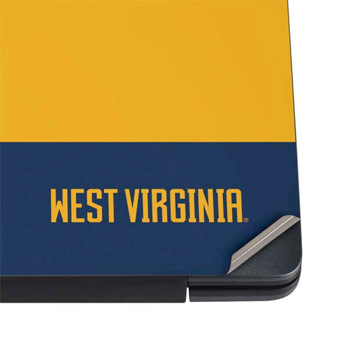 West Virginia University WV Yello split Dell Vostro Skin