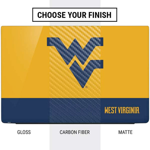 West Virginia University WV Yello split Dell Vostro Skin