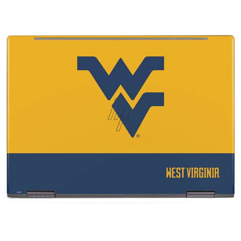 West Virginia University WV Yello split HP Envy Skin